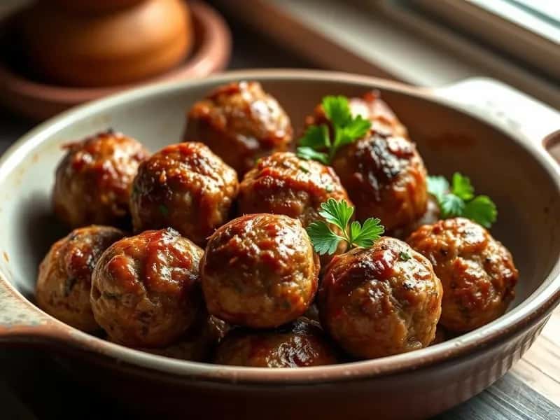 Pepparkryddade julköttbullar - enkelt recept från MatVeckan