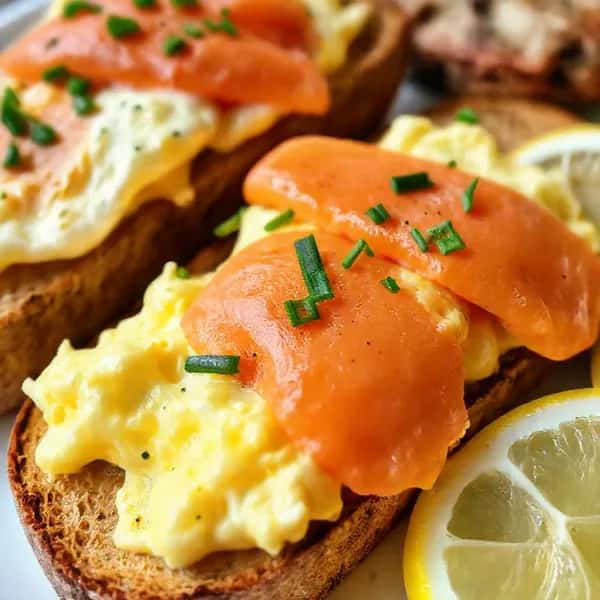 Gyllene äggröra: lyxig, snabb frukost - enkelt recept från MatVeckan