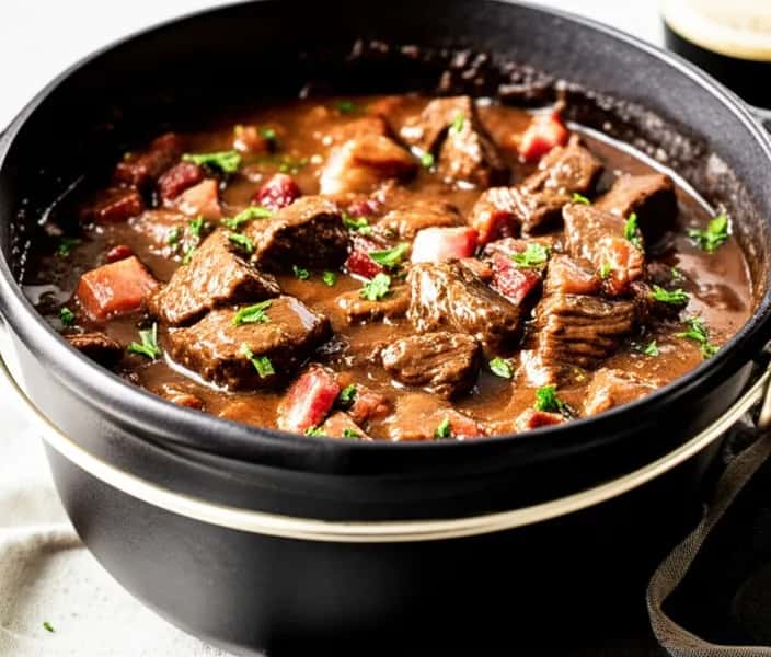 Baconsmakande bondgryta - enkelt recept från MatVeckan