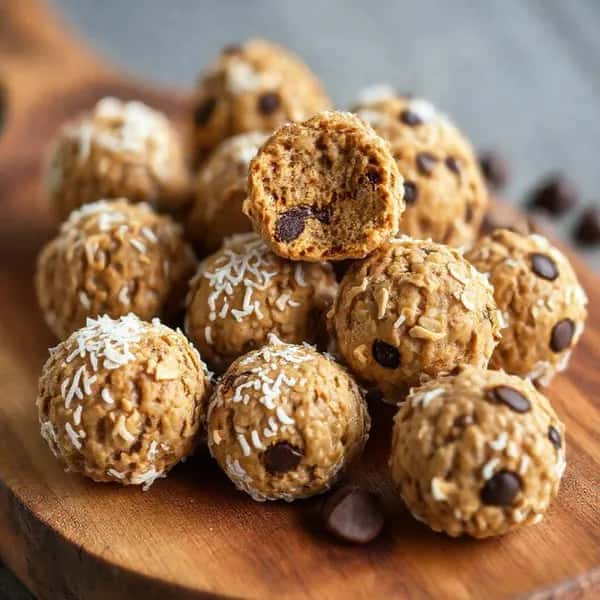 Proteinbollar med jordnötssmör - enkelt recept från MatVeckan