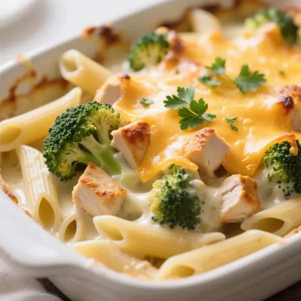 Krämig Broccoligratäng med Cheddar – glutenfri - enkelt recept från MatVeckan