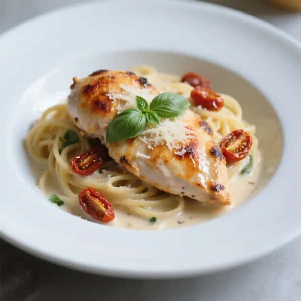 Marry me chicken: Parmesanbakad festvariant - enkelt recept från MatVeckan