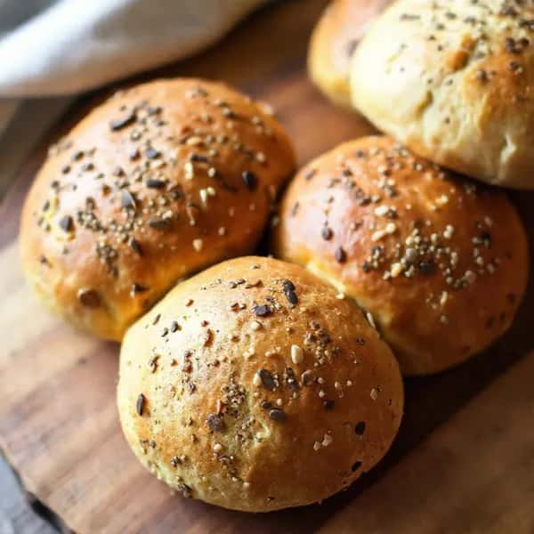 Snabbt och enkelt frukostbröd med frön - enkelt recept från MatVeckan