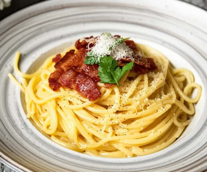 Klassisk carbonara med twist - enkelt recept från MatVeckan