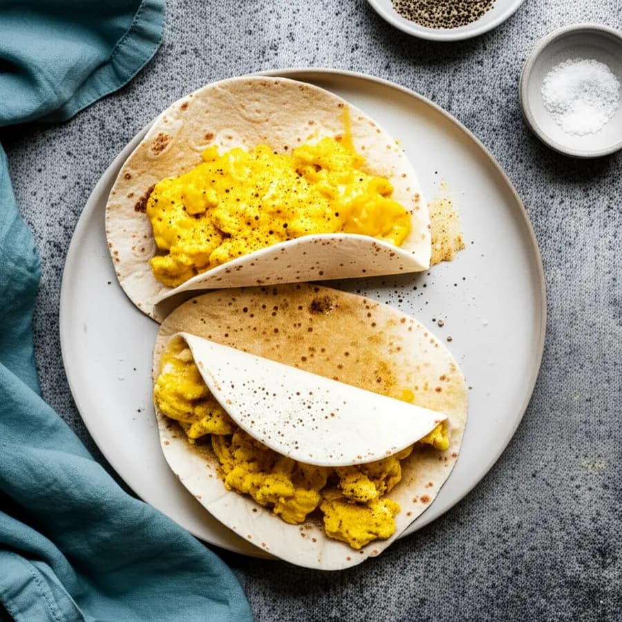 Svensk frukosttaco