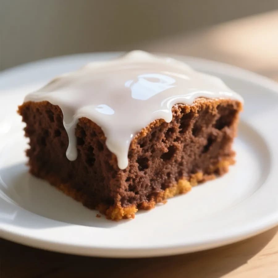 Mjuk kaka med strösockerglasyr