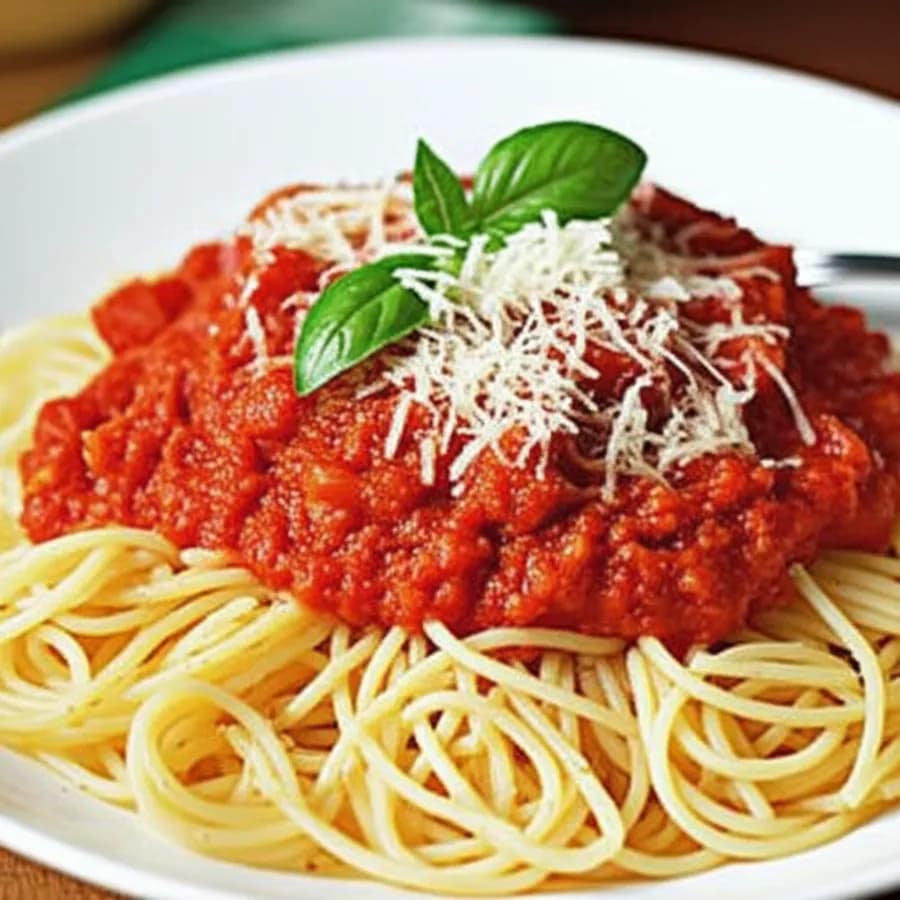 Köttfärssås Delicato med pasta
