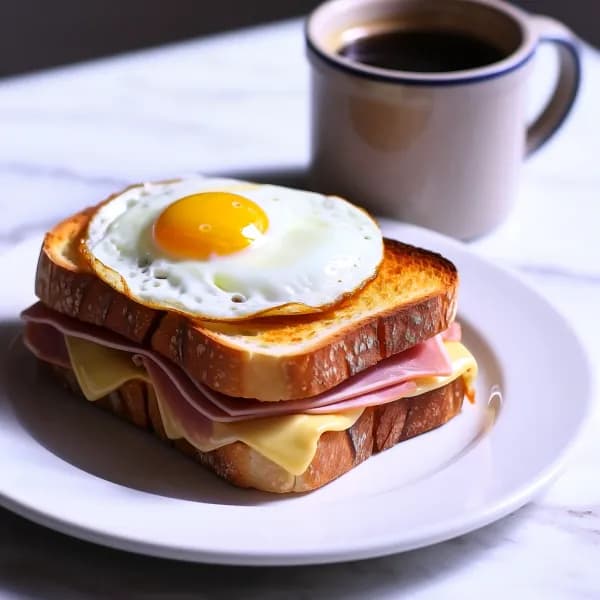 Lyxig söndagsfrukost: Croque Madame med bryggkaffe - enkelt recept från MatVeckan