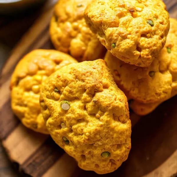 Snabba majsscones med jalapeño - enkelt recept från MatVeckan