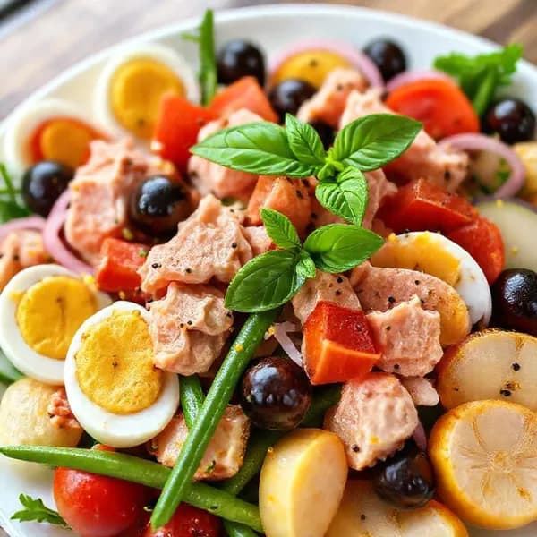 Tonfisksallad Nice – klassisk lyx - enkelt recept från MatVeckan