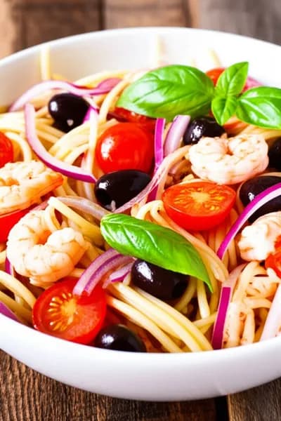 Skaldjurssallad Italiano - enkelt recept från MatVeckan