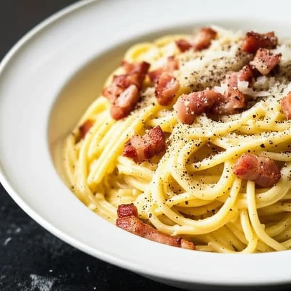 Carbonara Autentica - enkelt recept från MatVeckan