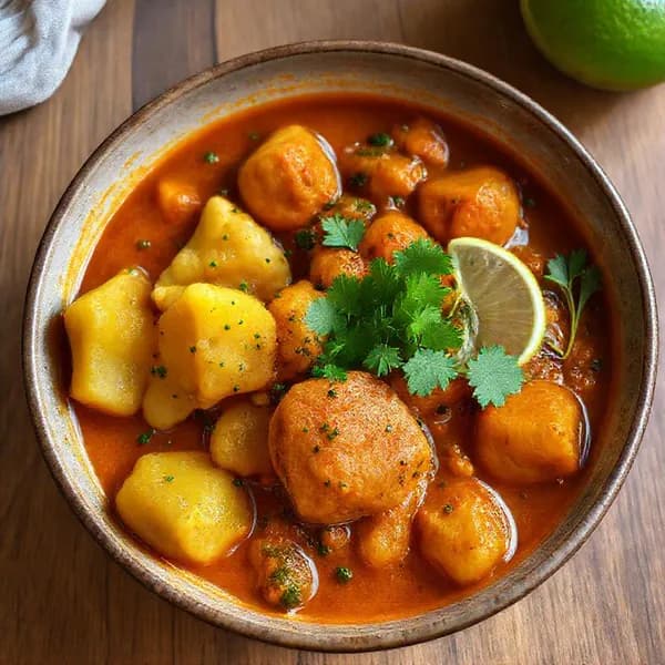 Mustig pananggryta med sötpotatis - enkelt recept från MatVeckan