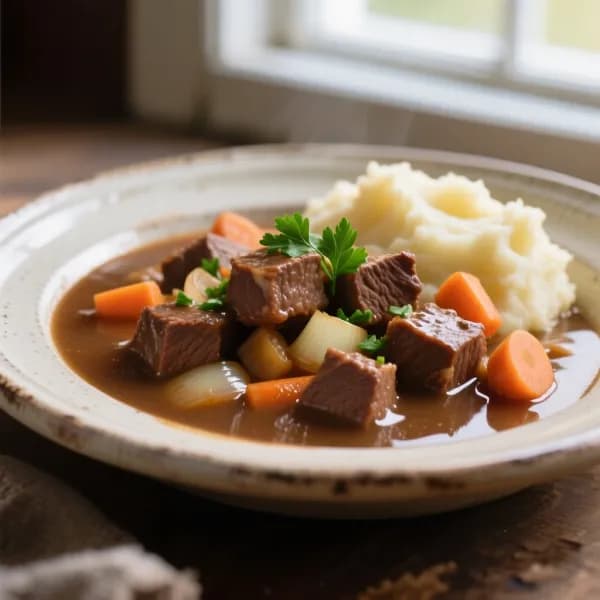 Mustig julmustgryta med nötkött - enkelt recept från MatVeckan