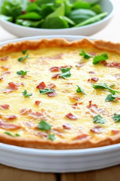 Ägg och baconpaj à la Carbonara - enkelt recept från MatVeckan
