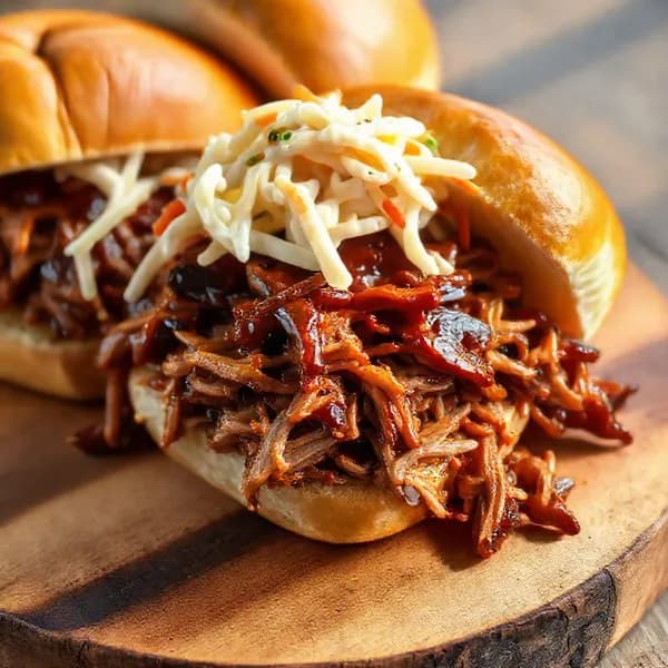 Amerikansk grillad pulled pork med hickoryröksmak - enkelt recept från MatVeckan