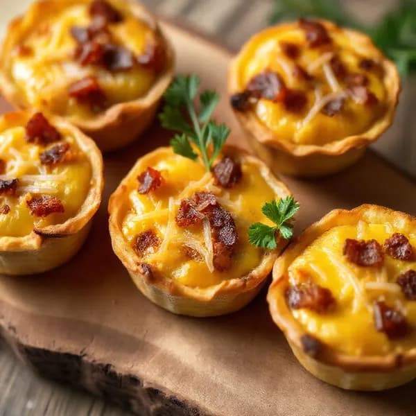Mini quiche Lorraine - enkelt recept från MatVeckan