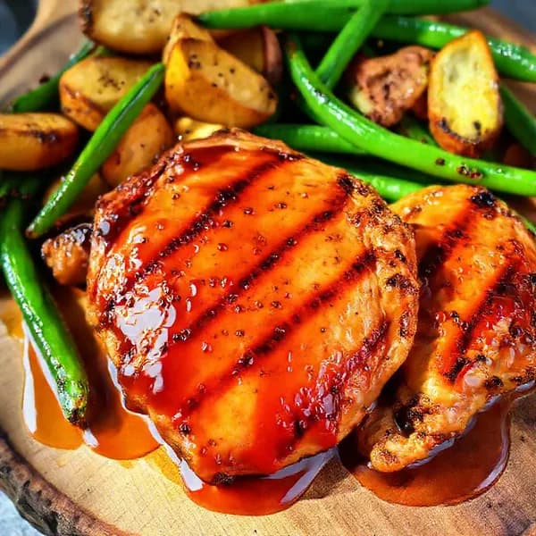 Fruktig honungsmarinad för grillat - enkelt recept från MatVeckan