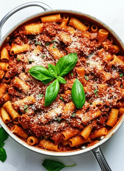 One-pot pasta bolognese deluxe - enkelt recept från MatVeckan
