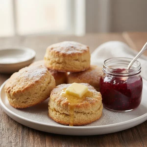 Enkla scones för alla - enkelt recept från MatVeckan