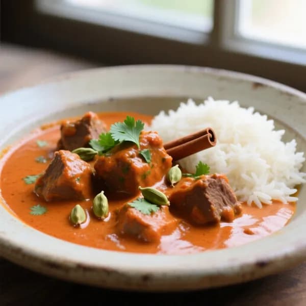 Tikka Masala Lammgryta Krämig Kokos - enkelt recept från MatVeckan