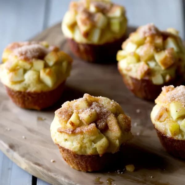 Amerikanska frukostmuffins med kanel och äpple - enkelt recept från MatVeckan