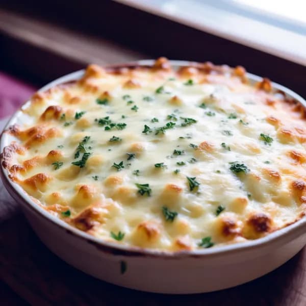 Krämig ostgratäng med örter - enkelt recept från MatVeckan