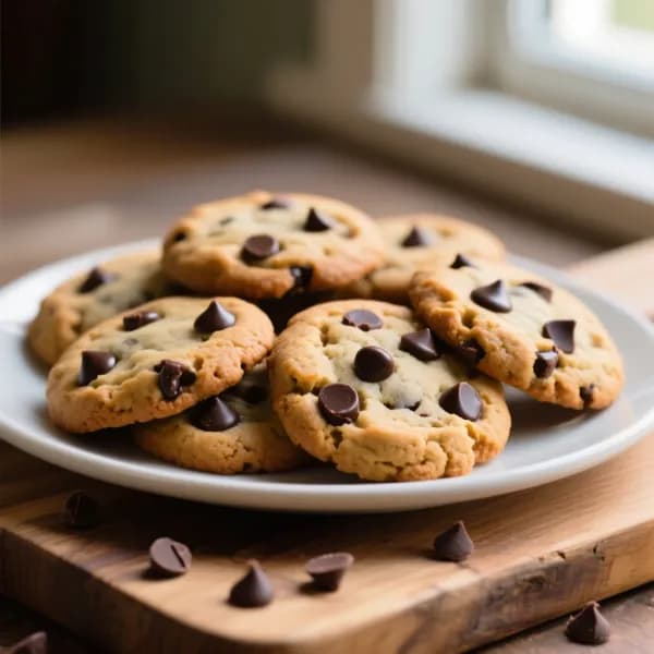 Chocolate chip cookies – snabblagade och sega - enkelt recept från MatVeckan