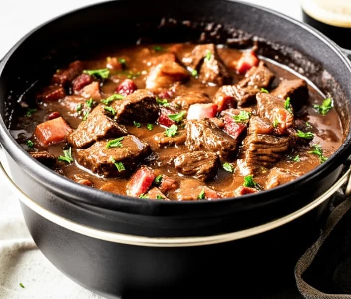 Baconsmakande bondgryta - enkelt recept från MatVeckan