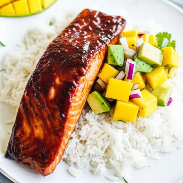 Chipotle-lax med mangoavokado - enkelt recept från MatVeckan