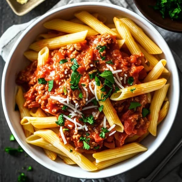 Piffig pasta bolognese - enkelt recept från MatVeckan