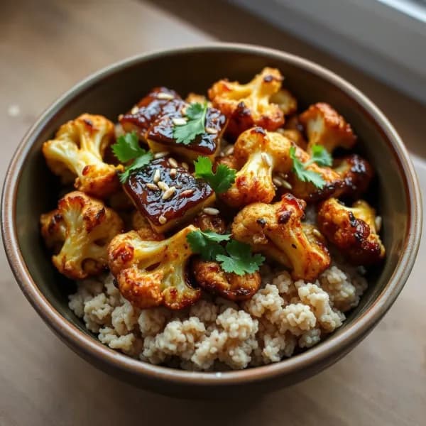 Miso-rostad blomkål med sesam - enkelt recept från MatVeckan