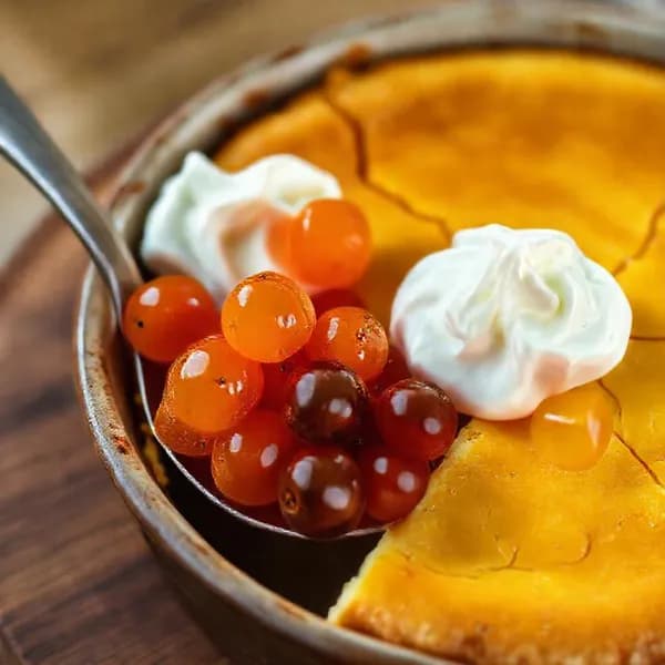 Småländsk ostkaka med hjortron - enkelt recept från MatVeckan