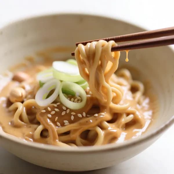 Jordnötsramen med chili – asiatisk snabblunch - enkelt recept från MatVeckan