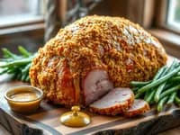 Julskinka griljerad med senap och honung - veckans recept från MatVeckan