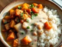 Linsgryta med rotfrukter och krämig kokos - veckans recept från MatVeckan