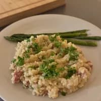 Krämig salsicciarisotto med parmesan - veckans recept från MatVeckan