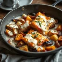 Krämig laxpanna med säsongens rostade rotfrukter - veckans recept från MatVeckan