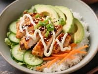 Teriyakikyckling med ris och asiatisk majonnäs - veckans recept från MatVeckan