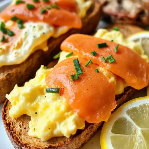 Gyllene äggröra: lyxig, snabb frukost - enkelt recept från MatVeckan